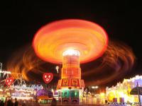 Long exposure time image, Oktoberfest (Wolfang Wieser 2008)