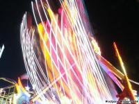 Long exposure time image, Oktoberfest (Wolfang Wieser 2008)