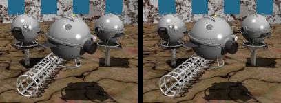 parallel view 3d image