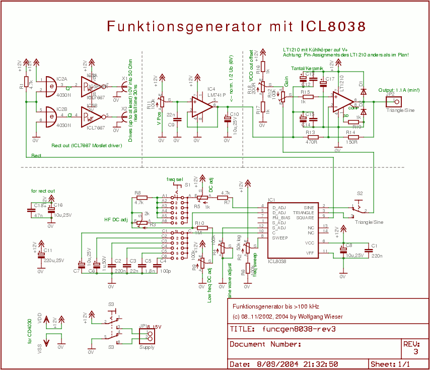 Icl8038 applications Icl8038 applications